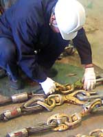 Inspection of lifting products